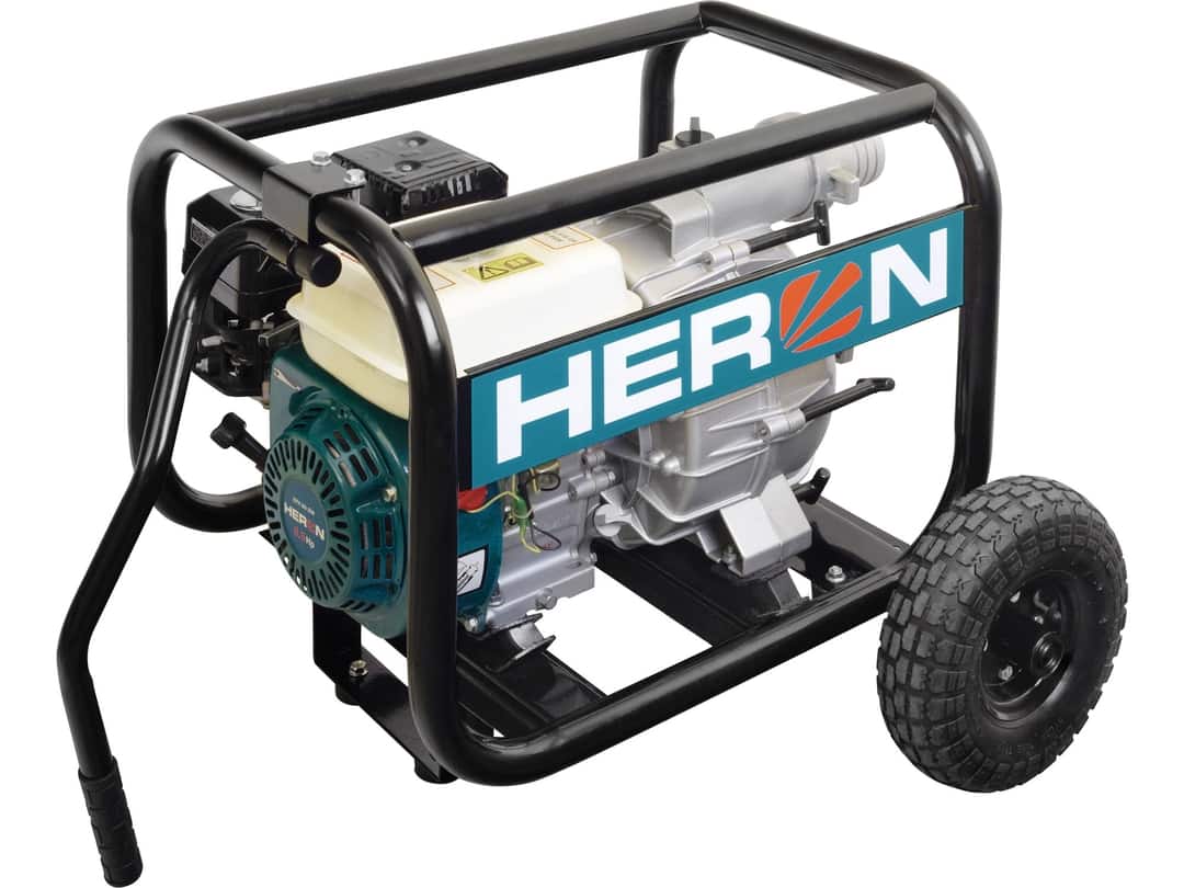 HERON čerpadlo motorové kalové 6,5 HP