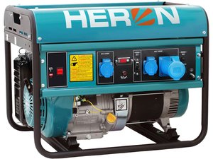HERON elektrocentrála benzínová 15HP/7kW, pro svařování