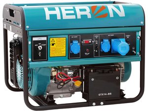 HERON elektrocentrála benzínová 15HP/7kW, pro svařování, EMG 68 AVR-1E