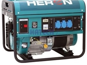 HERON EGM 55 AVR-1, jednofázová, 5500 W, 13 HP, pro svařování
